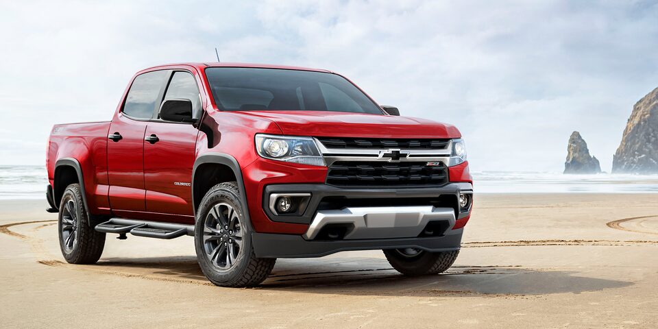 Chevrolet Colorado 2022, camioneta 4x4 con sistema de control Stabilitrak