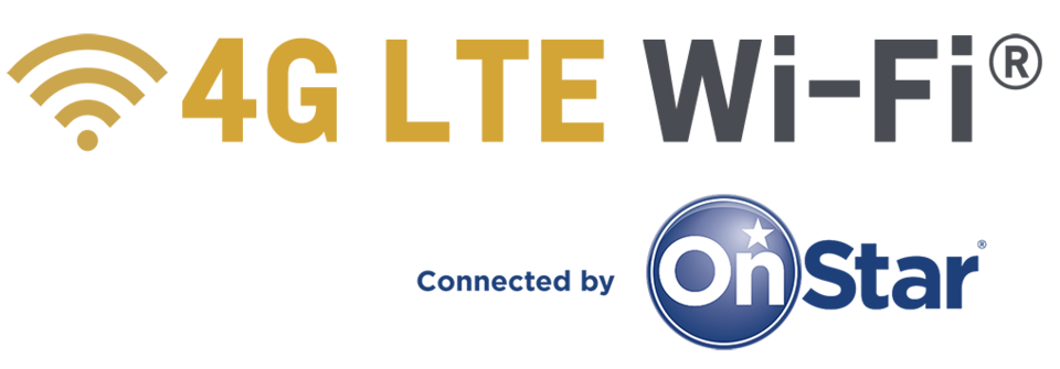 Logotipo 4G LTE Wi-fi con conectividad OnStar